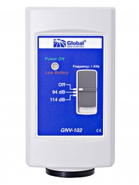 Global Specialties GNV-102 - Calibrador para sonómetros 94 y 114 dB, Clase 2